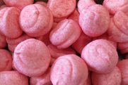 roze spekken bij snoepeiland